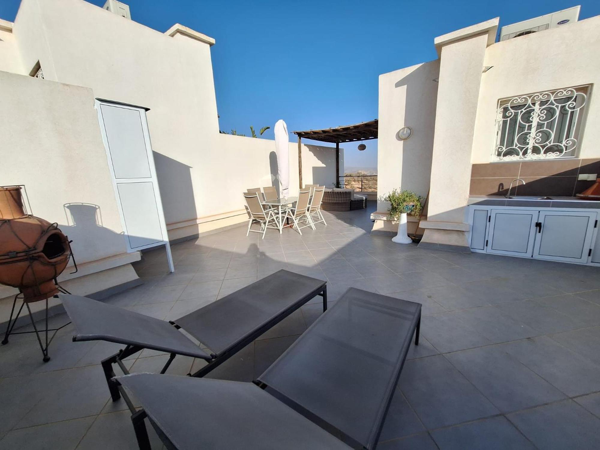 Duplex Taghazout Ocean With Pool & Fitness Apartment Luaran gambar