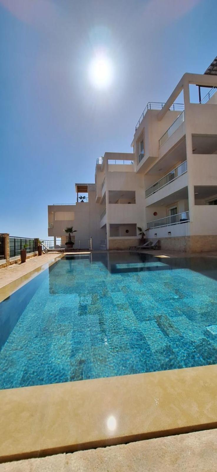 Duplex Taghazout Ocean With Pool & Fitness Apartment Luaran gambar